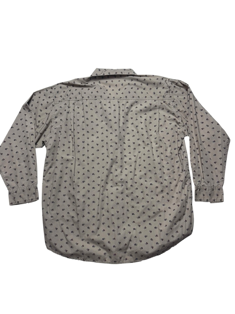 Vintage 90s Basic Editions XL Ditsy Floral Button Down Shirt Cottagecore - Picture 2 of 12